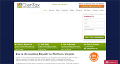 Desktop Screenshot of clientaxinc.com
